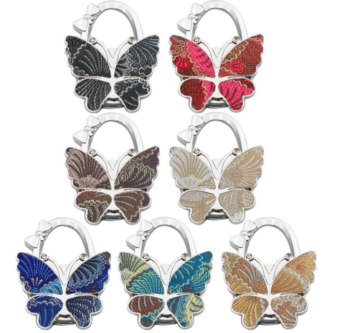 8-Multi-plotted butterfly-shaped hooks