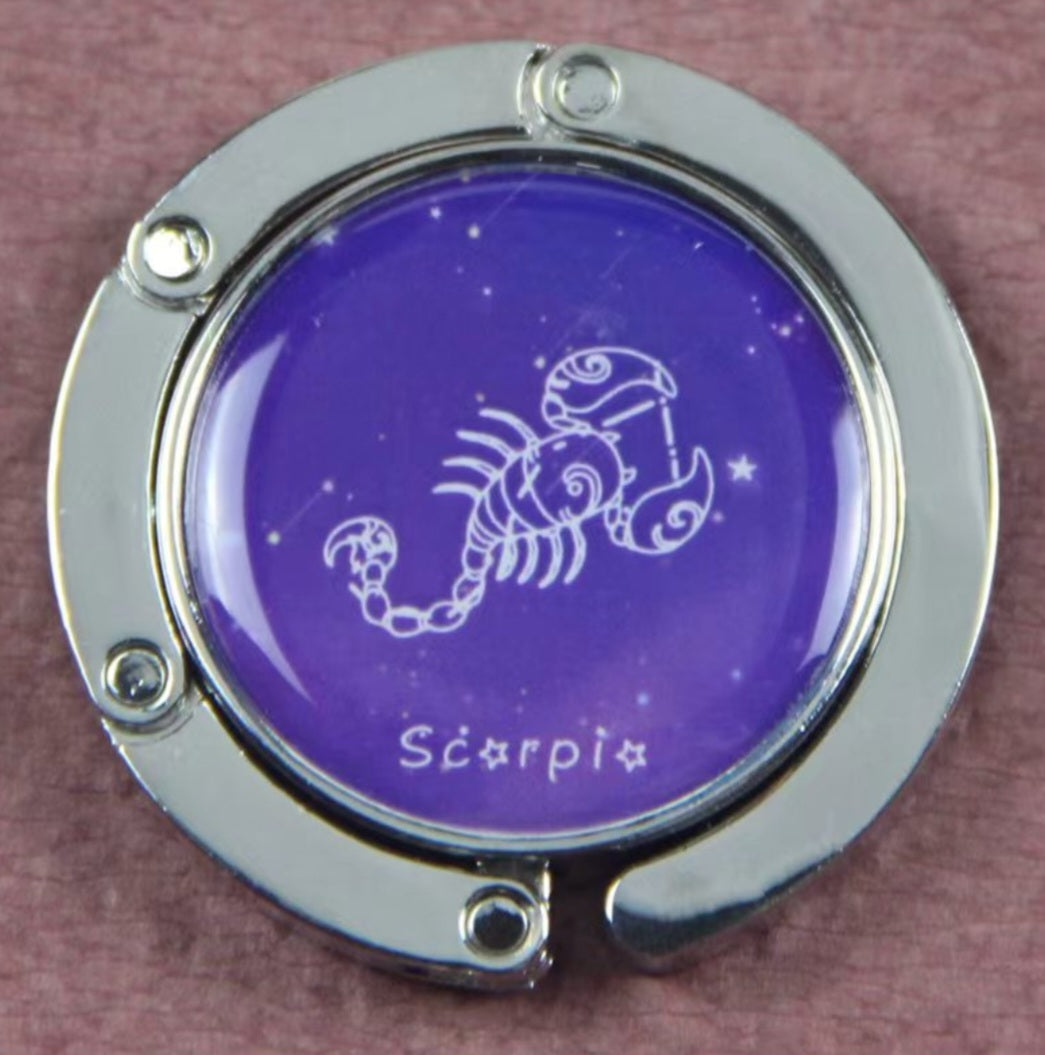 SCORPIO "برج العقرب" (Oct 23-Nov 21) Zodiac Sign Purse Hook