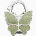 Glittery light-green butterfly-shaped hook