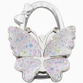 Sparkling white butterfly-shaped hook