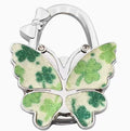 Multicolor light-green dark-green trifolium floral butterfly-shaped hook